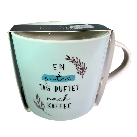 Tasse "Ein guter Tag duftet nach Kaffee"