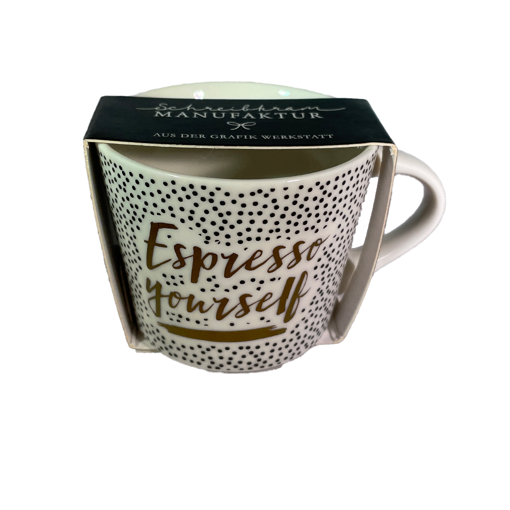Tasse "Espresso yourself"