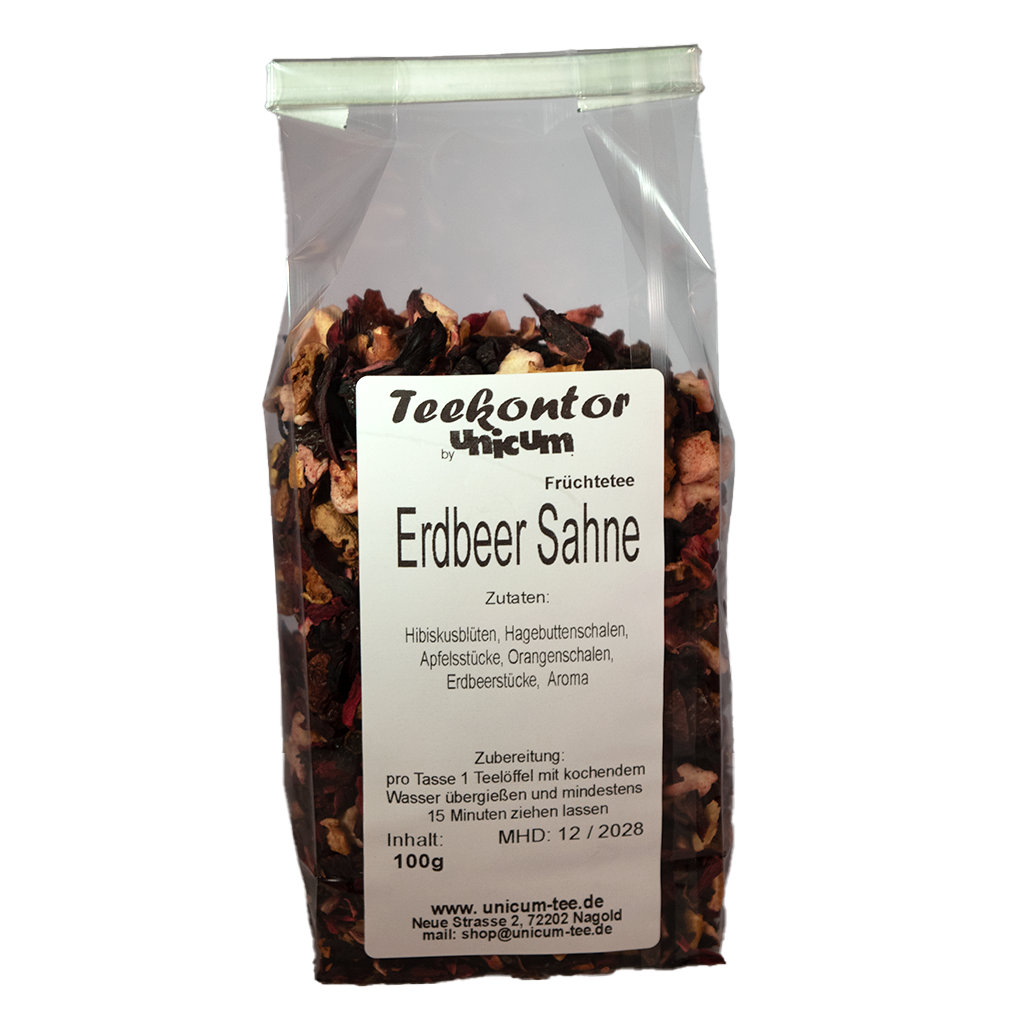 Erdbeer Sahne Tee